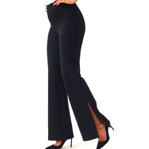 SPANX Perfect Pant Split Hem Wide Leg NWT Large Tall